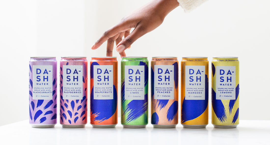 Seven flavours of DASH Water