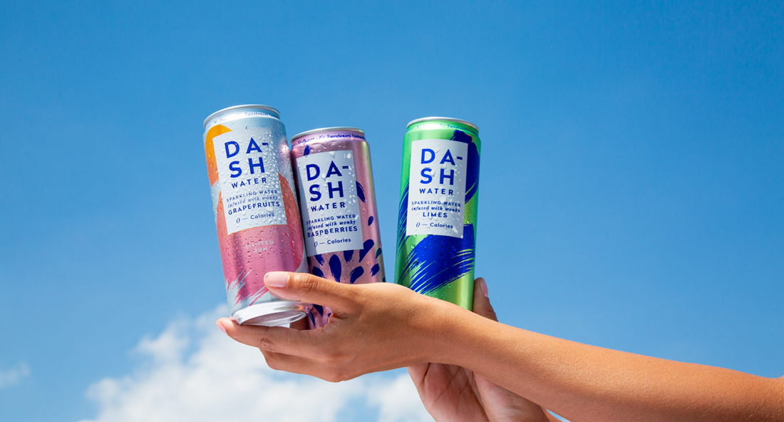 Three DASH cans in the sky